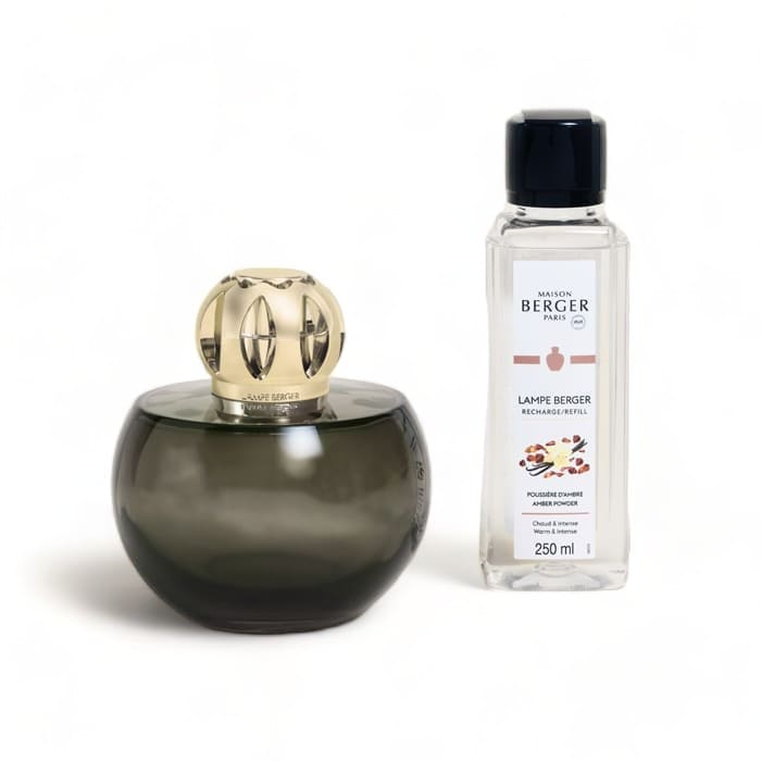 Maison Berger - Lampe Berger - Collezione Holly - Lampada Gris con ricarica Poussière d'Ambre 250 ml 4791