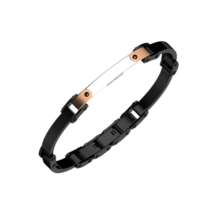 Bracciale uomo Bikkembergs acciaio. CLAB06BR
