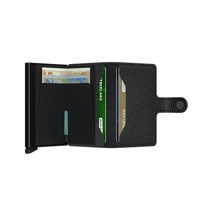 Portafoglio Secrid Miniwallet Carbon Black. MCA-BLACK