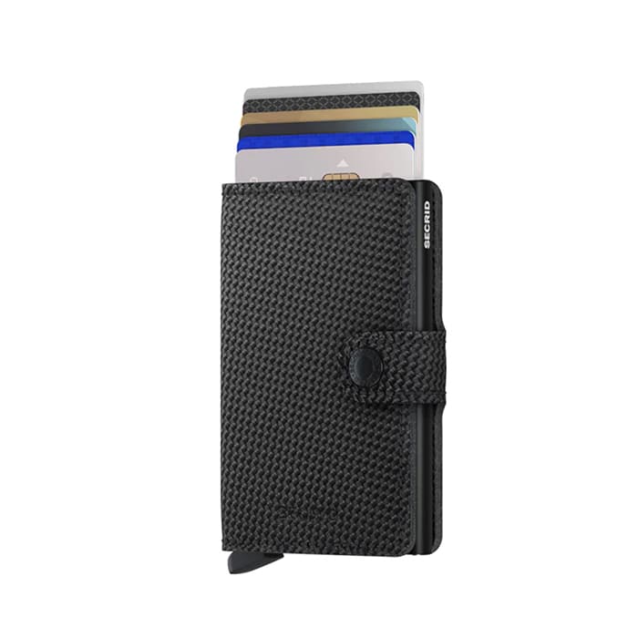 Portafoglio Secrid Miniwallet Carbon Black. MCA-BLACK
