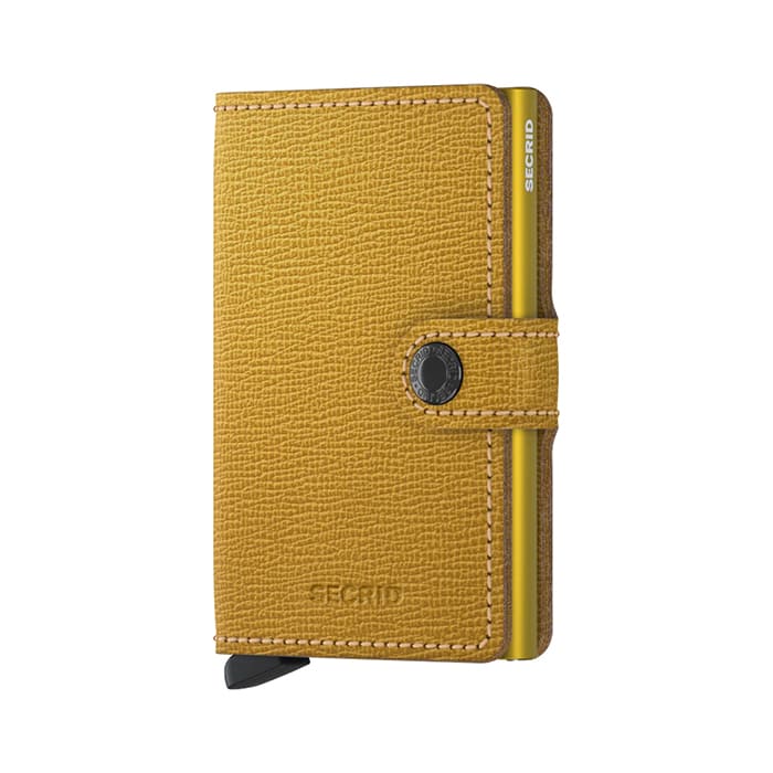 Portafoglio Secrid Miniwallet Crisple Ocre. MC-OCRE
