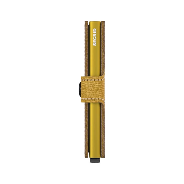 Portafoglio Secrid Miniwallet Crisple Ocre. MC-OCRE