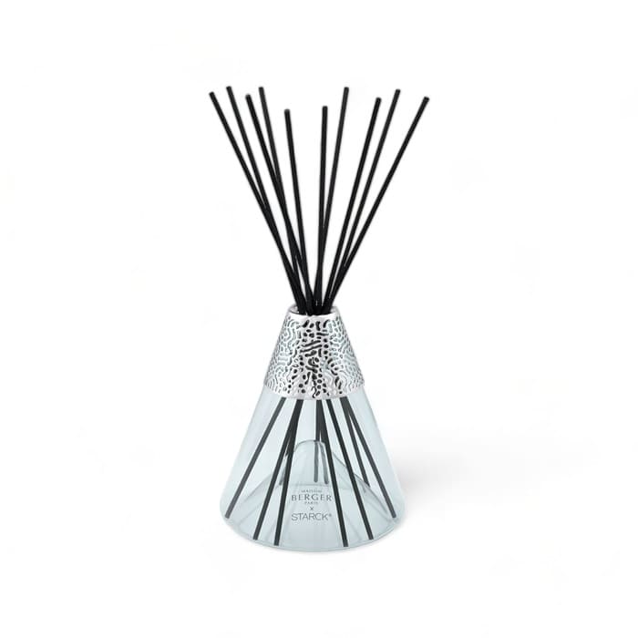 Maison Berger - Bouquet Profumato con bastoncini Collezione X STARCK 400 ml - Peau de Pierre - Grigia 6902 bottiglia