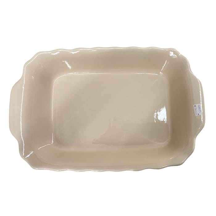 Giambarioli Atelier Floreale Casa e Regalo - Wald terrina terrasana rettangolare bianca - OVE-02-BIA