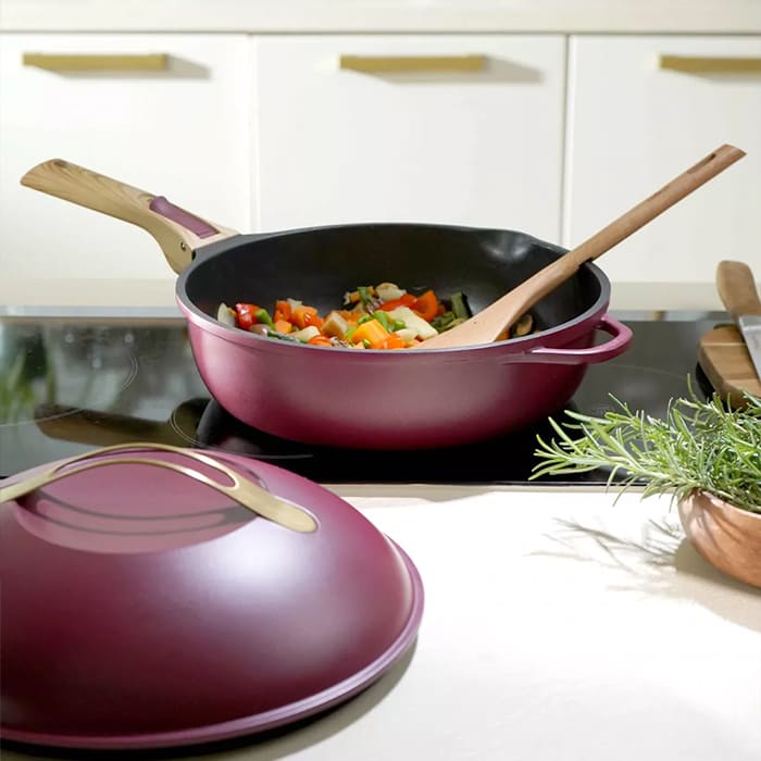 Cookut - La favolosa Padella 8 in 1 Rubino FAB28RG ambientazione