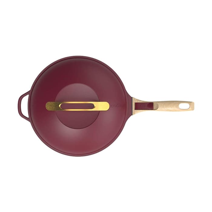 Cookut - La favolosa Padella 8 in 1 Rubino FAB28RG vista alto