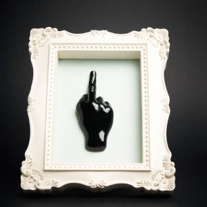 Blogo Design - Quadro FINGER BLACK FRAME20-1084