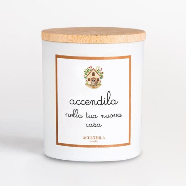 Accendila - Candela "ACCENDILA CASA NUOVA"