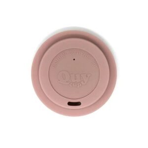 Tappo riutilizzabile QuyCup Lid Cipria in silicone.