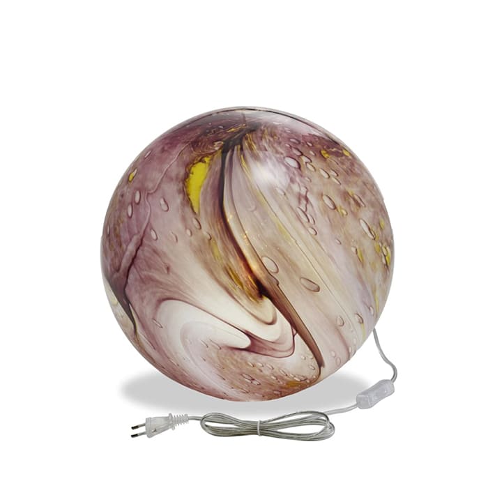 Lampada Sfera magenta Fantin Argenti Ø23,5 cm H22,5 cm
