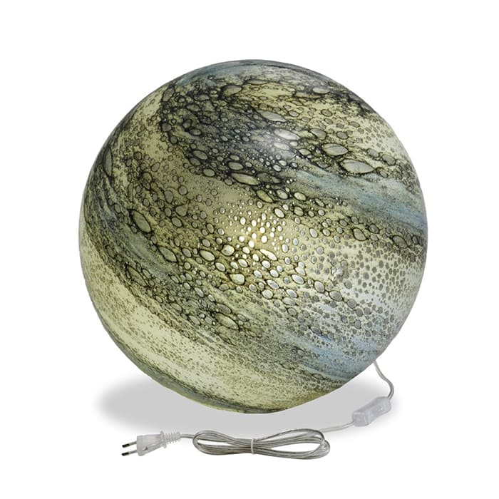 Lampada Sfera turchese Fantin Argenti Ø28,5 cm H28 cm
