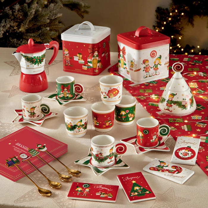 Brandani - Set 2 pz Tazza thè Carol - immagine 5