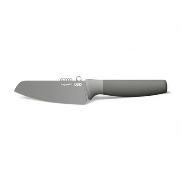 Coltello per verdure BergHOFF Balance con lama antiaderente da 11 cm e zester integrato.