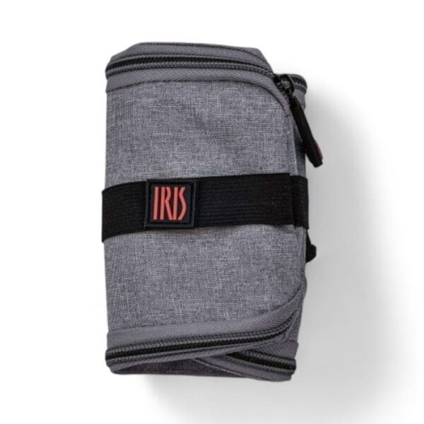 Portapranzo flessibile e pieghevole Iris Barcelona Zipper&Roll Light Grey.