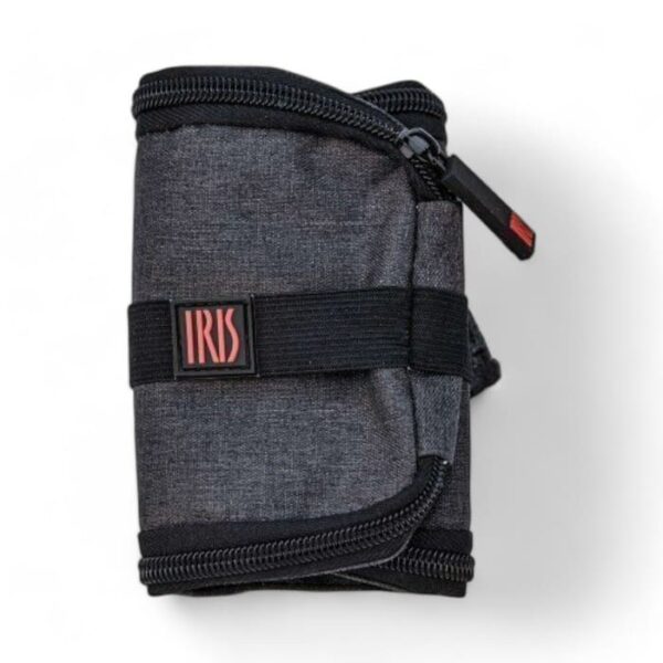 Portapranzo flessibile e pieghevole Iris Barcelona Zipper&Roll Dark Grey.