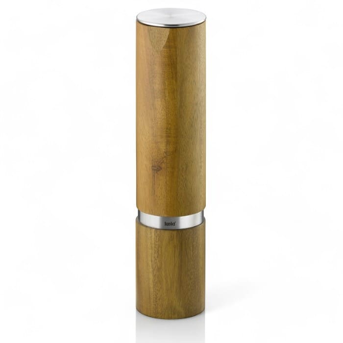 Macina sale e pepe Kauri di Kela in legno di acacia.
