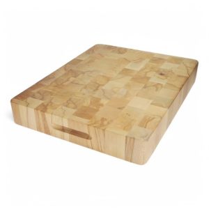 Tagliere in legno di rubberwood "Colosso" di Brandani.