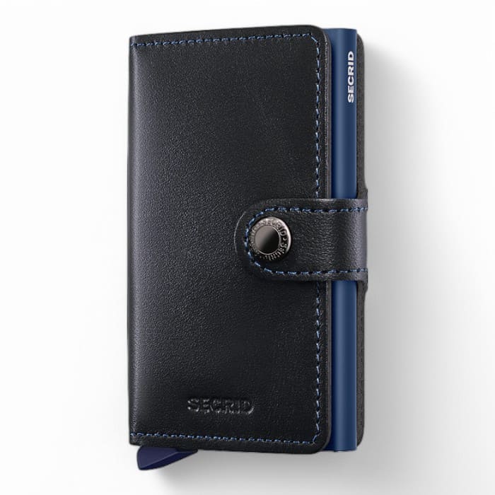portafogli compatto original black navy elegante e minimal