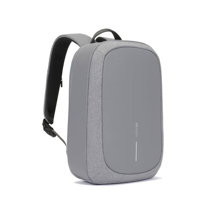 Zaino Bobby Edge Grey con zip nascoste, protezione RFID e porta USB