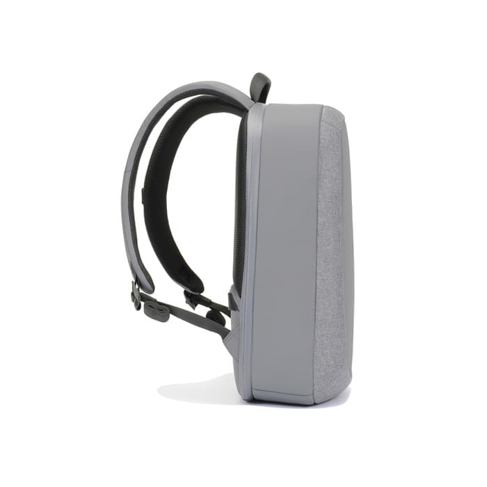 Zaino Bobby Edge Grey con zip nascoste, protezione RFID e porta USB