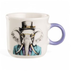 Minimug Human Essence Elefante "Wisdom" in ceramica da 80ml