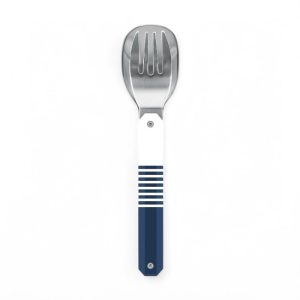 Set posate Akinod 12H12 Blue Mariniere con decorazione a righe
