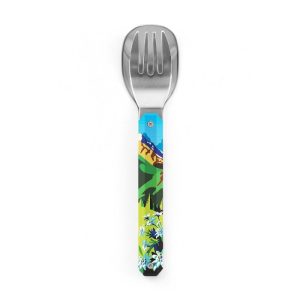 Set posate Akinod 12H12 Mountain con decoro ispirato alle montagne