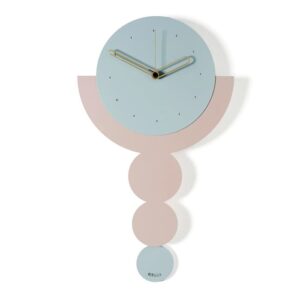 Orologio a pendolo Arti e Mestieri Trilogy cenere e gelso