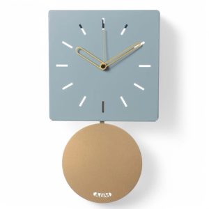 Orologio Arti & Mestieri Grace con pendolo in ferro verde marino