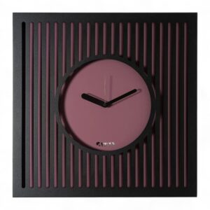 Orologio Tiffany grande Arti & Mestieri nero e viola ametista