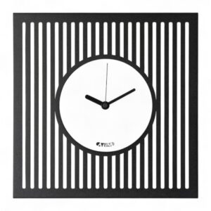 Orologio Tiffany piccolo Arti & Mestieri nero e bianco marmo