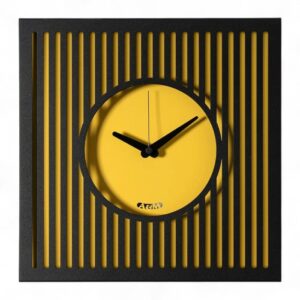 Orologio Tiffany piccolo Arti & Mestieri nero e ocra