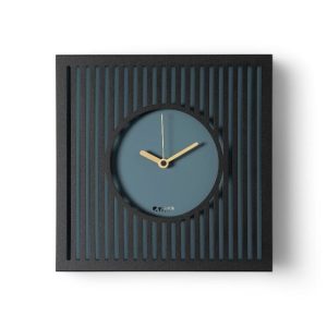 Orologio da parete Tiffany piccolo nero e petrolio