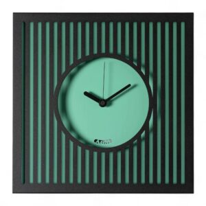 Orologio Tiffany piccolo Arti & Mestieri nero e verde acqua