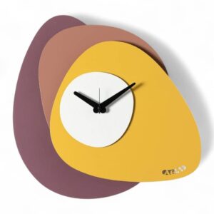 Orologio Grease Arti & Mestieri viola ametista ocra marmo