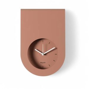 Orologio da parete Lembo mocha in ferro verniciato