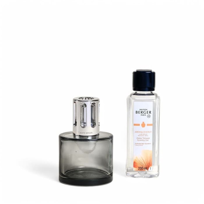 Cofanetto Maison Berger con lampada catalitica trasparente e ricarica Aroma Energy