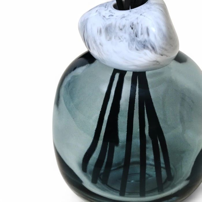 Diffusore Maison Berger MINERAL Blu 200ml con profumo Thé Blanc Pureté