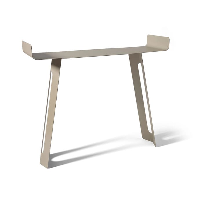 Consolle Tibet beige in ferro per ingresso moderno