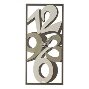 Orologio Vision Arti & Mestieri numeri grandi fango avorio sabbia