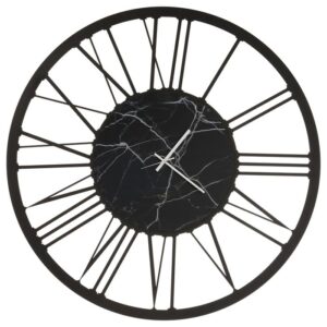 Orologio Big 140 nero con quadrante effetto marmo