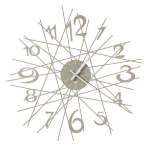 Orologio Zig Zag Arti e Mestieri beige da parete