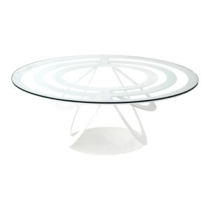 Tavolino Optical Arti & Mestieri bianco