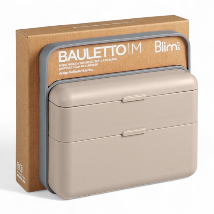 Lunchbox Bauletto M Blim in colore Moka Grey
