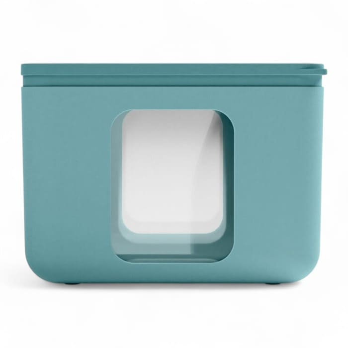 Contenitore Blim Peek Box Quadro M colore teal