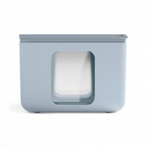 Contenitore Blim Peek Box Quadro S colore dolphin