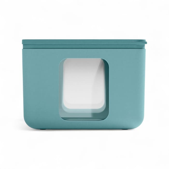 Contenitore Blim Peek Box Quadro S colore teal