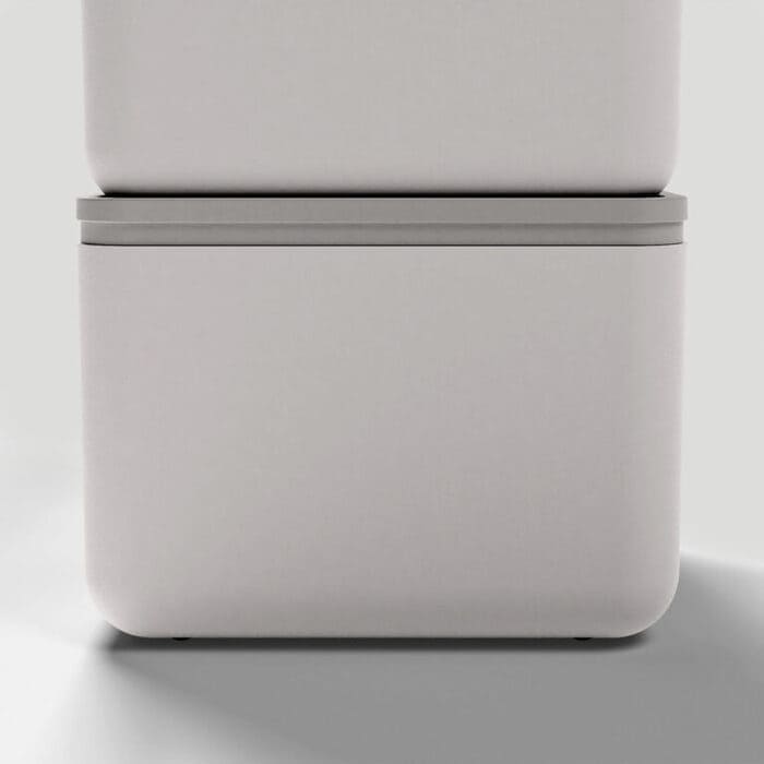 Contenitori Blim Peek Box impilati