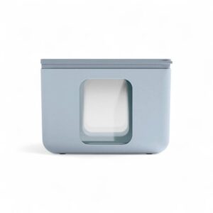 Contenitore Blim Peek Box Quadro XS colore dolphin