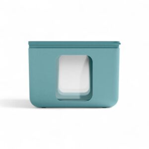 Contenitore Blim Peek Box Quadro XS colore teal
